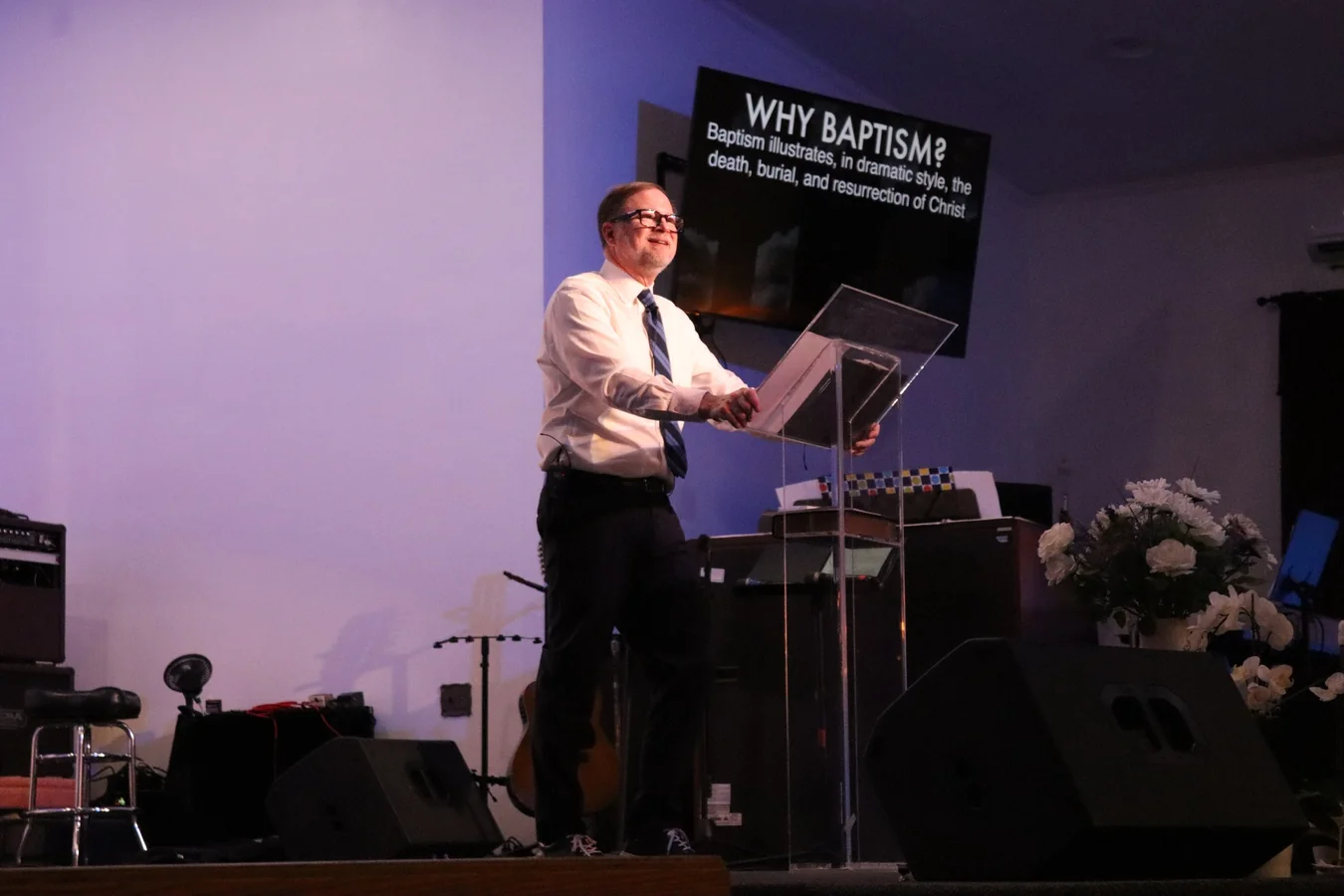 Maranatha Pastor At Maranatha Chapel In Middle River, MD