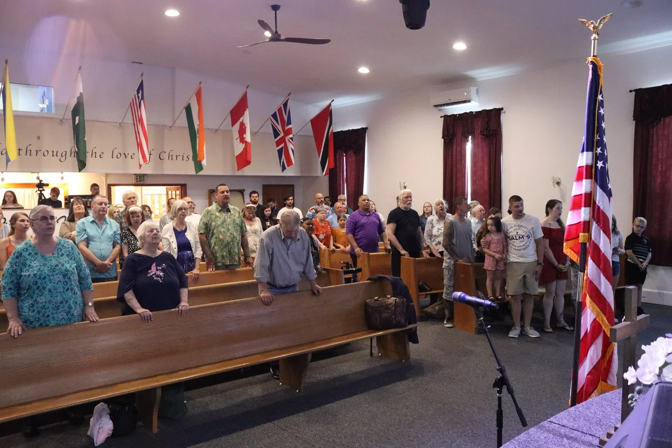 Members At Maranatha Chapel In Middle River, MD