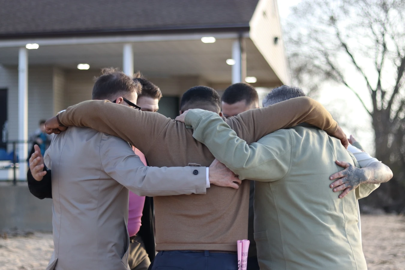 Mens Group At Maranatha Chapel In Middle River, MD